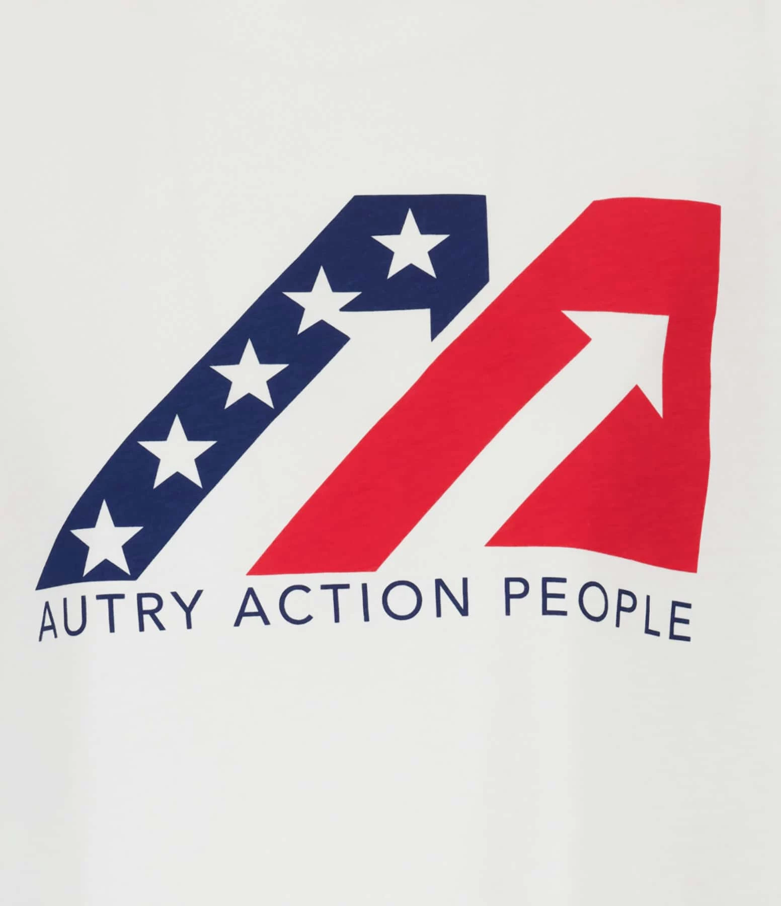 AUTRY Tee-shirt Iconic Action Coton Blanc 2 AUTRY Tee-shirt Iconic Action Coton Blanc – Image 2