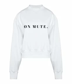 DEAR JULIETTE Sweatshirt On Mute Coton Bio Oeko Tex