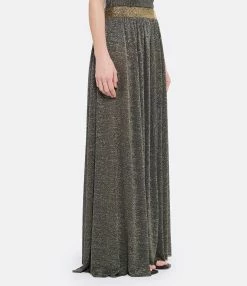 BELIZA Jupe Gipsy Lurex Noir -Majestic Filatures shop beliz look20220315 136