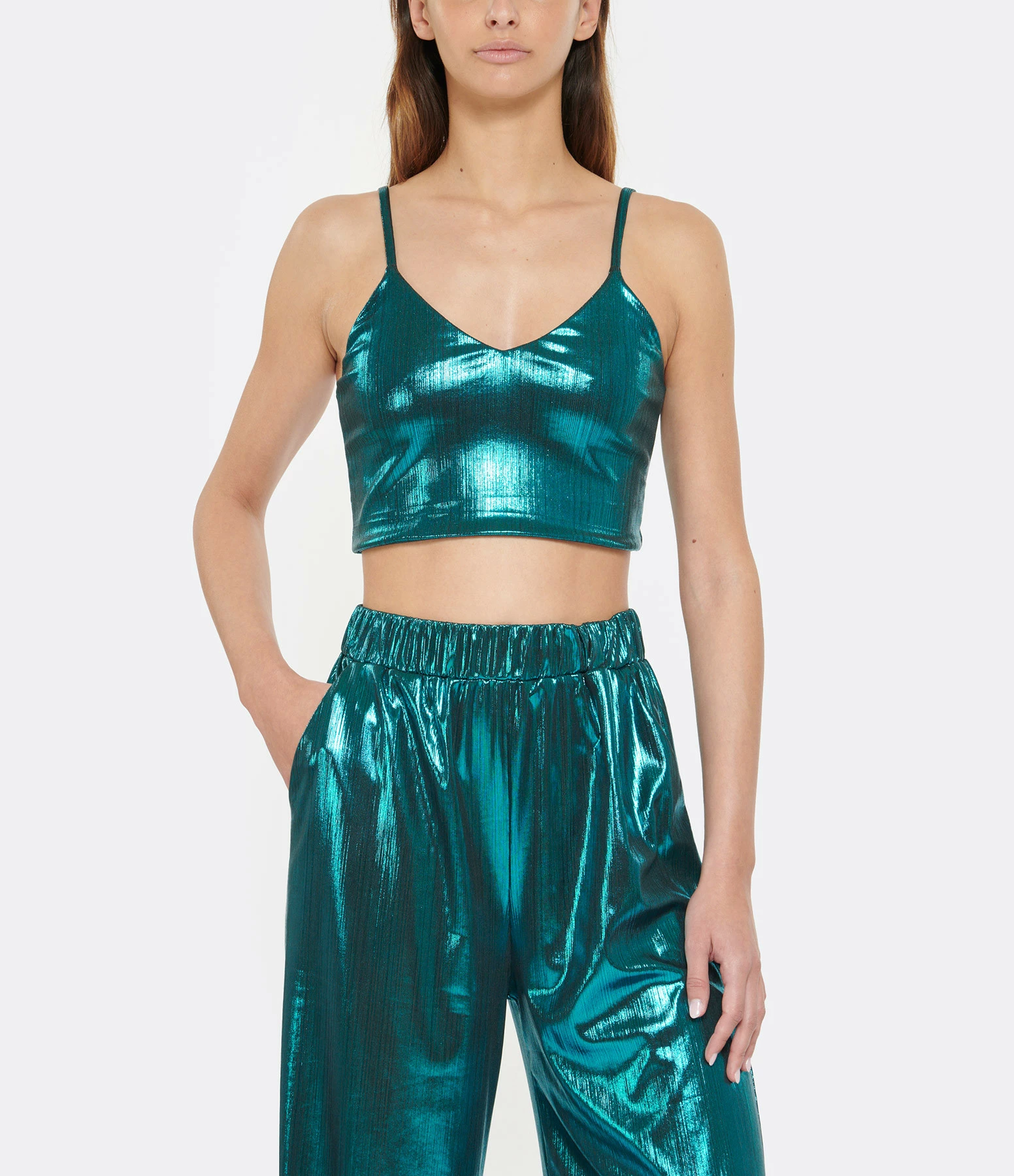 CARIOCA Top Court Leo Turquoise 2 CARIOCA Top Court Leo Turquoise – Image 2