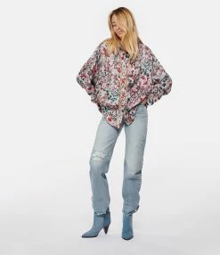 CHUFY Chemise Joyce Imprimé Cian -Majestic Filatures shop chufy look20230125 156