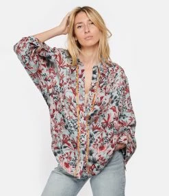 CHUFY Chemise Joyce Imprimé Cian -Majestic Filatures shop chufy look20230125 160