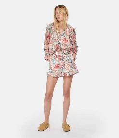 CHUFY Blouse Leone Imprimé Luxor -Majestic Filatures shop chufy look20230125 500