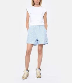 CLOSED Short Boxer Coton Bio Bleu Ciel -Majestic Filatures shop close look20230222 173