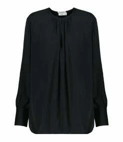 CLOSED Blouse Froncé Noire