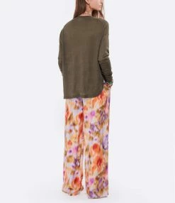 CT PLAGE Pull Lin Kaki -Majestic Filatures shop ctpla look20220202 251