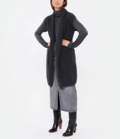 CT PLAGE Gilet Sans Manches Raccoon Gris 6 CT PLAGE Gilet Sans Manches Raccoon Gris -Majestic Filatures shop ctpla look20220713 284