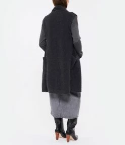 CT PLAGE Gilet Sans Manches Raccoon Gris 7 CT PLAGE Gilet Sans Manches Raccoon Gris -Majestic Filatures shop ctpla look20220713 286