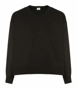 CT PLAGE Sweatshirt Coton Noir