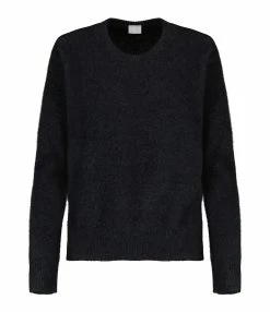 CT PLAGE Pull Col Rond Raccoon Gris