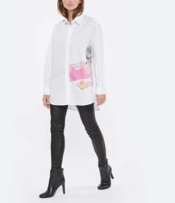 DEAR JULIETTE Chemise Maybe Coton Blanc -Majestic Filatures shop dearj look20220906 244