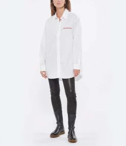 DEAR JULIETTE Chemise Disconnected Coton Blanc -Majestic Filatures shop dearj look20220906 252