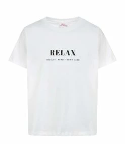 DEAR JULIETTE Tee-shirt Relax Coton Biologique Blanc