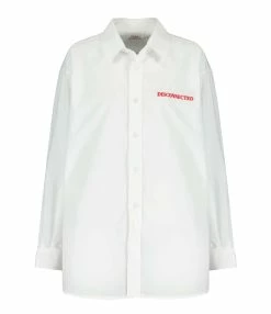 DEAR JULIETTE Chemise Disconnected Coton Blanc