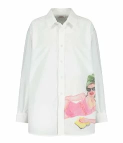 DEAR JULIETTE Chemise Maybe Coton Blanc