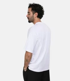 Drole De Monsieur Tee-shirt Homme Classique NFPM Blanc -Majestic Filatures shop drole look20230116 10