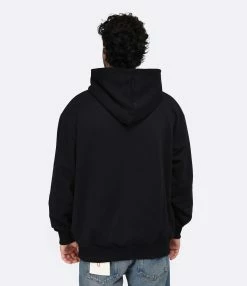 Drole De Monsieur Sweatshirt Hoodie Homme Classique NFPM Coton Noir -Majestic Filatures shop drole look20230116 198