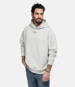Drole De Monsieur Sweatshirt Hoodie Homme Classique NFPM Coton Gris -Majestic Filatures shop drole look20230116 358