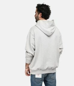 Drole De Monsieur Sweatshirt Hoodie Homme Classique NFPM Coton Gris -Majestic Filatures shop drole look20230116 361