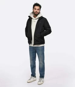 Drole De Monsieur Sweatshirt Hoodie Homme Classique NFPM Coton Gris -Majestic Filatures shop drole look20230116 385