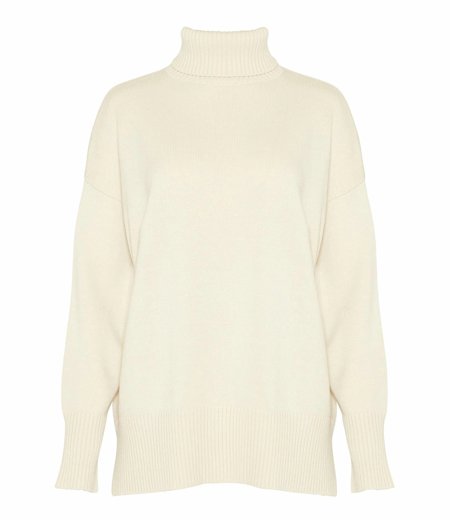 MAISON STANDARDS Pull Col Roulé Eugénie Écru 1 MAISON STANDARDS Pull Col Roulé Eugénie Écru