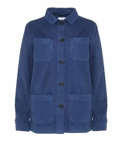 MAISON STANDARDS Veste Peintre Denim Bleu