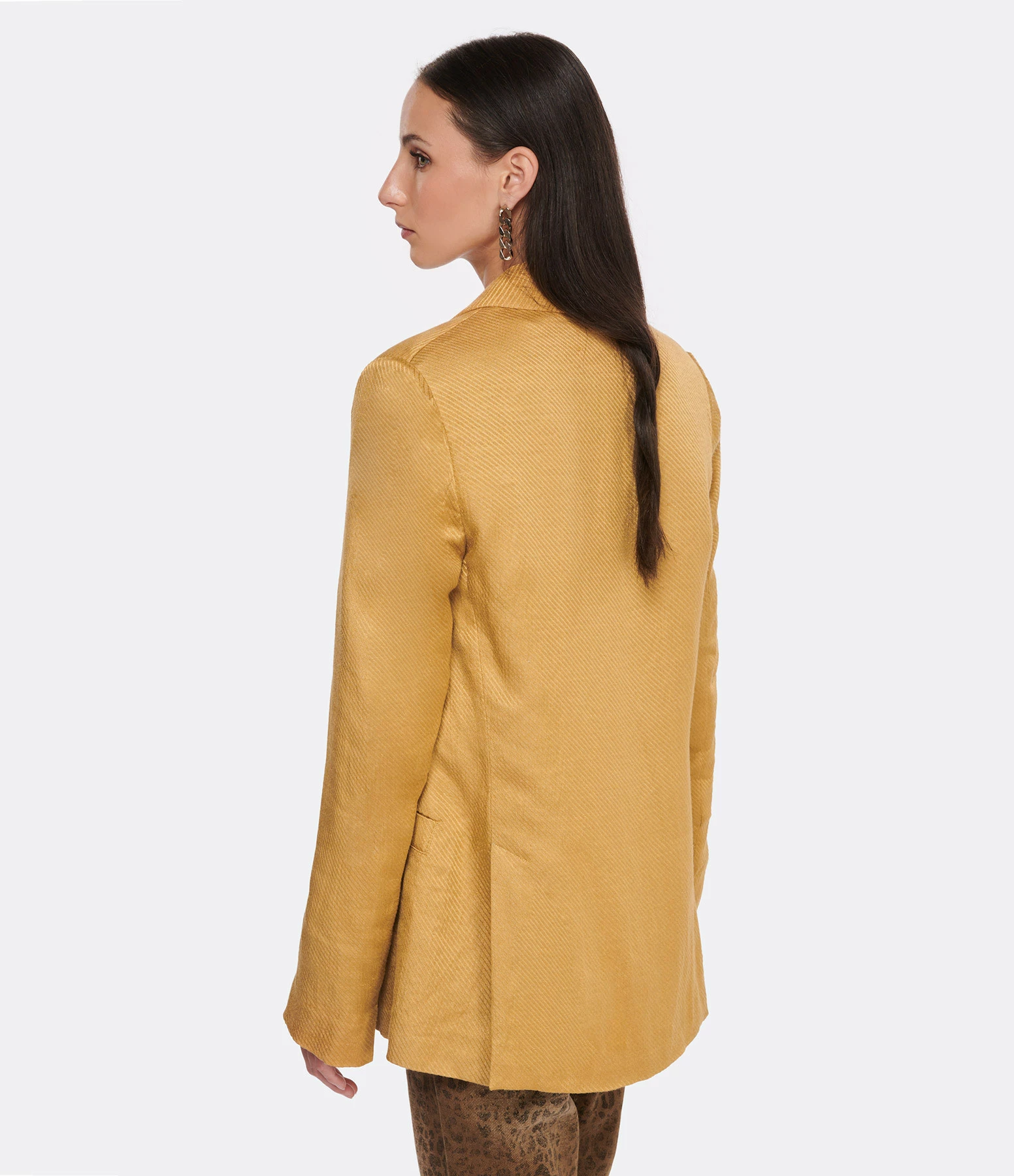 FORTE_FORTE Veste Blazer Moutarde 5 FORTE_FORTE Veste Blazer Moutarde – Image 5