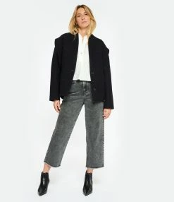 FORTE_FORTE Blouse Coton Popeline Naturel 11 FORTE_FORTE Blouse Coton Popeline Naturel -Majestic Filatures shop fof10 look20221129 319