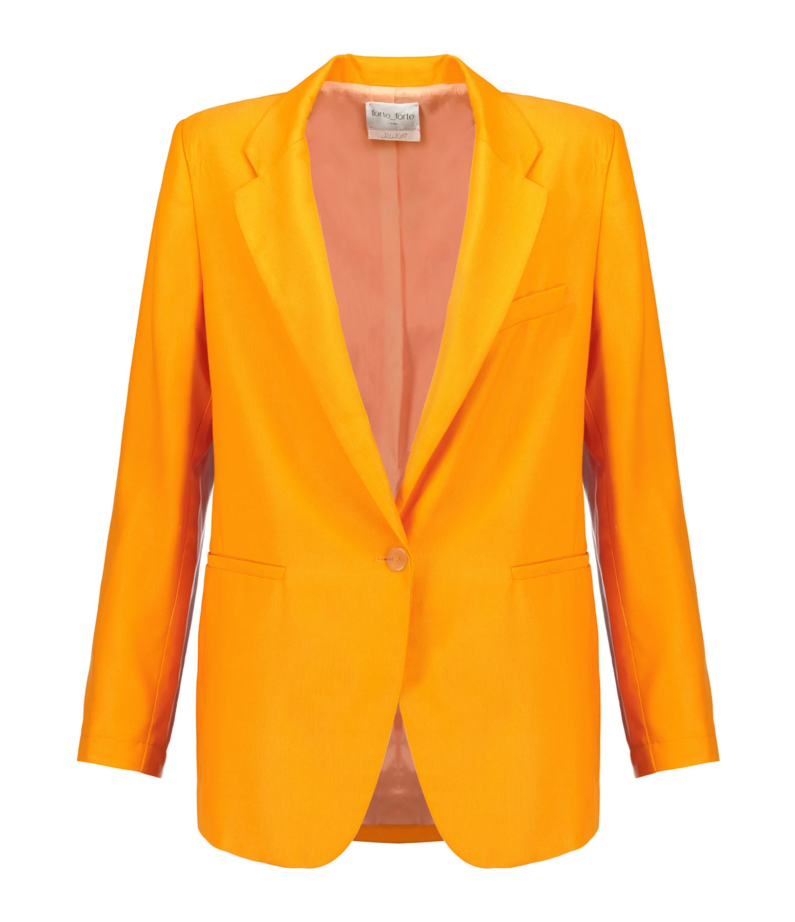 FORTE_FORTE Veste Blazer Orange 1 FORTE_FORTE Veste Blazer Orange