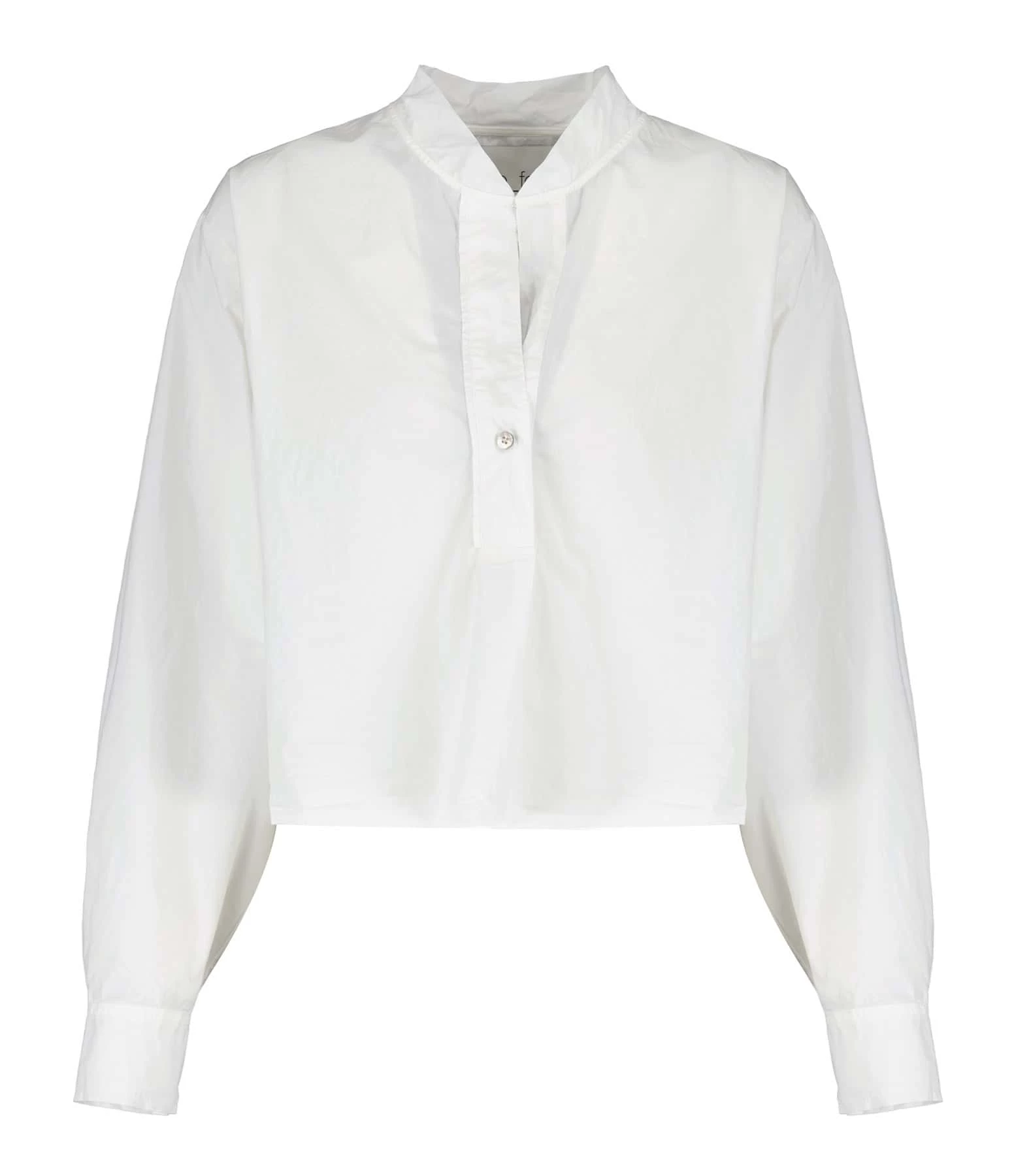 FORTE_FORTE Blouse Coton Popeline Naturel 1 FORTE_FORTE Blouse Coton Popeline Naturel
