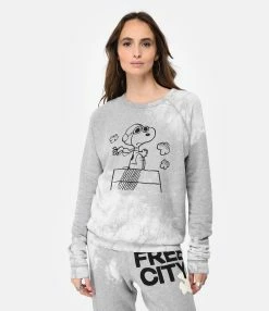 FREECITY Pull Basicgoodness Coton Gris -Majestic Filatures shop freec look20221227 33