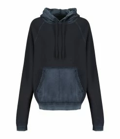 FREECITY Sweatshirt Hoodie Big Terrys Coton Superblack