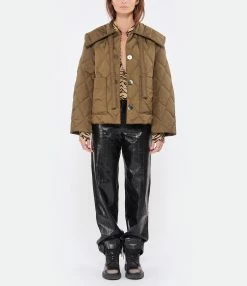 Ganni Veste Recyclée Teak -Majestic Filatures shop ganni look20220907 642