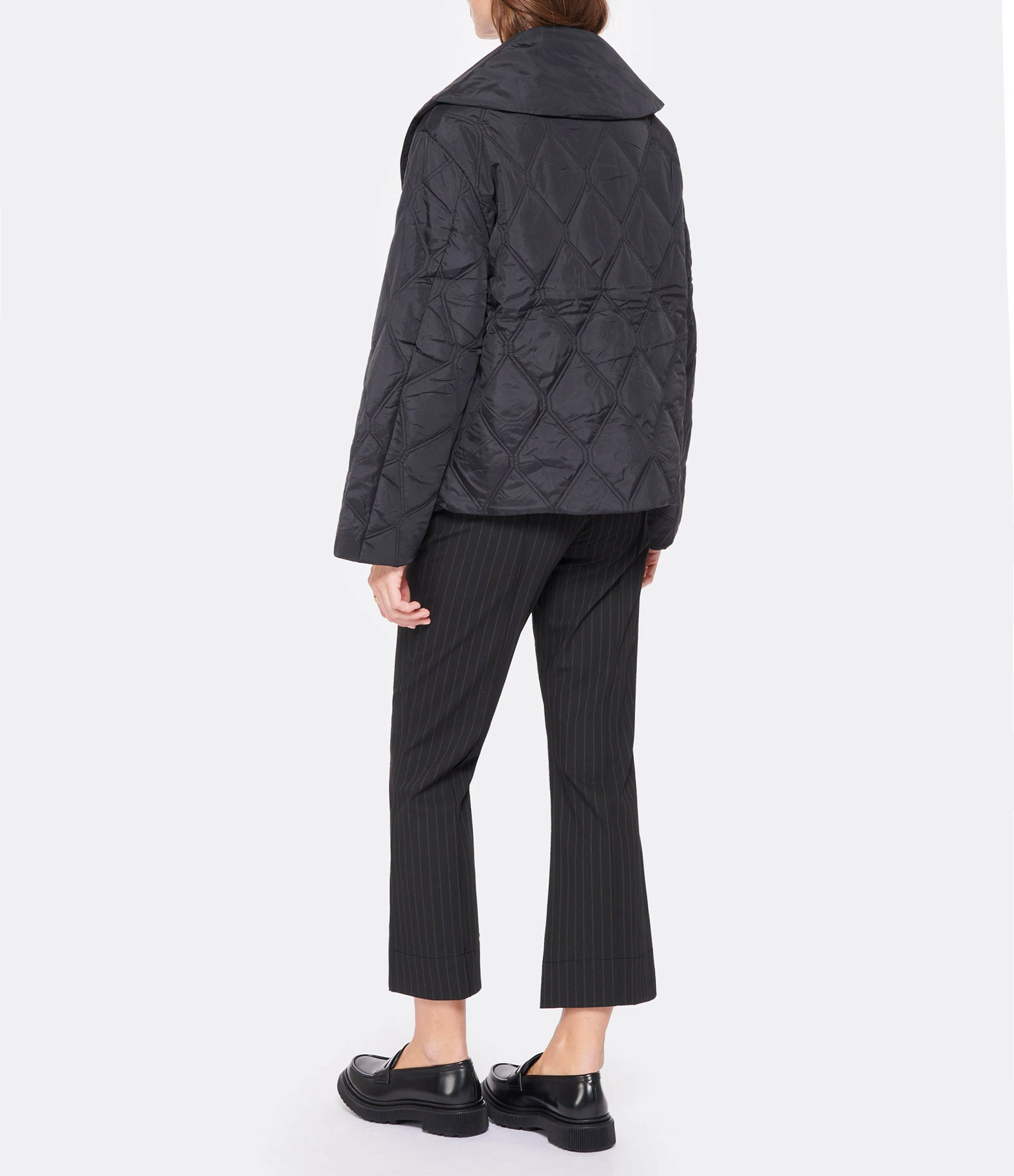 Ganni Veste Recyclée Noir 5 Ganni Veste Recyclée Noir – Image 5