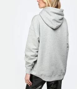 Ganni Sweatshirt Hoodie Oversize Coton Organique Gris 9 Ganni Sweatshirt Hoodie Oversize Coton Organique Gris -Majestic Filatures shop ganni look20230214 163