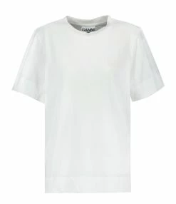Ganni Tee-shirt Software Jersey Blanc