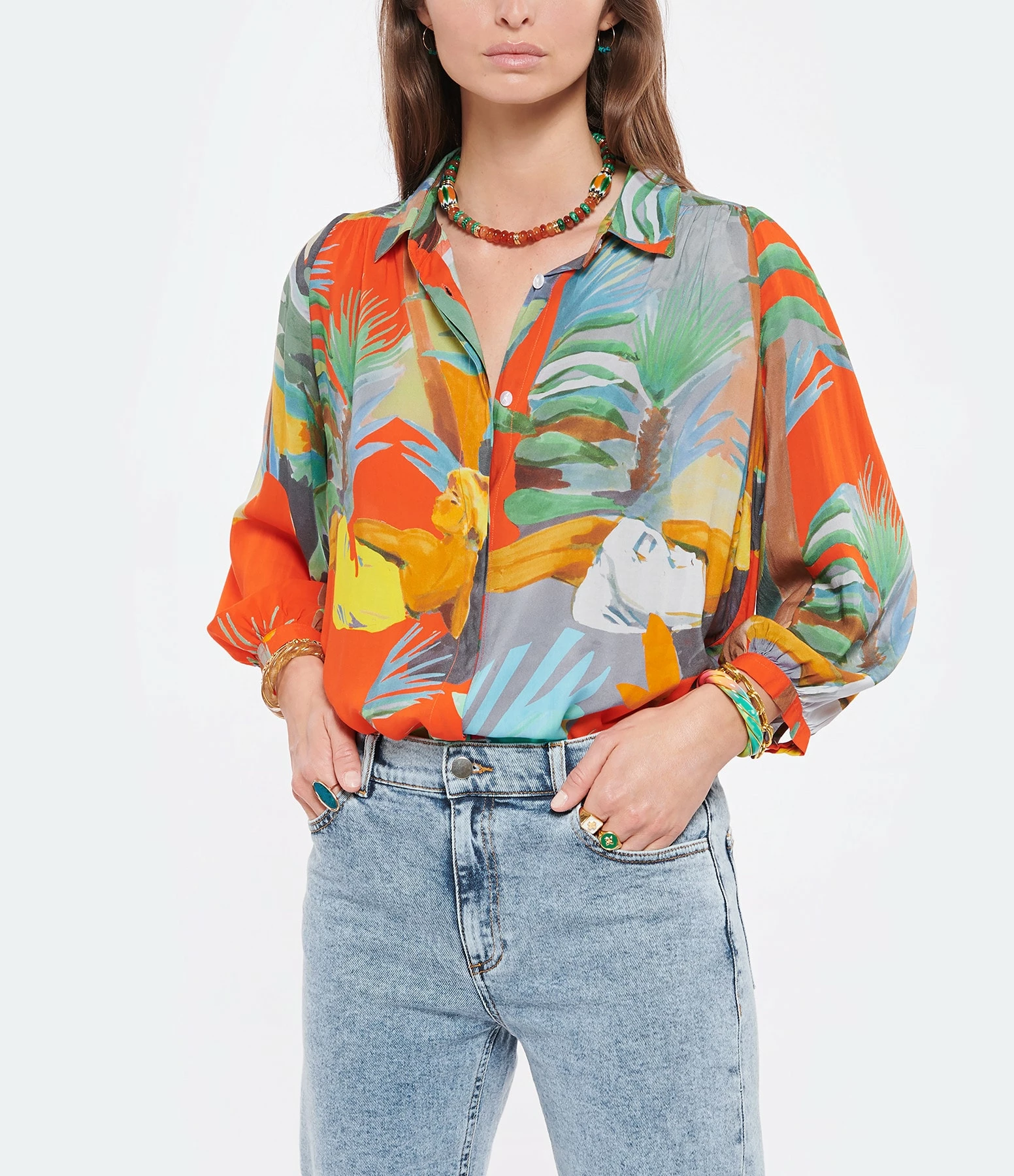 G.KERO Chemise Koh Kood Imprimé 3 G.KERO Chemise Koh Kood Imprimé – Image 3