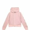 Golden Goose Sweatshirt Enfant Star Coton Rose Argenté