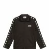 Golden Goose Veste Enfant Star Zip Noir Blanc