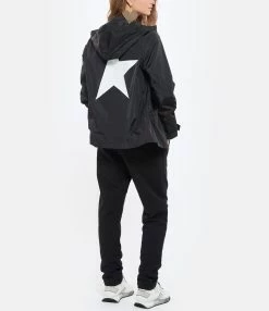 Golden Goose Veste Daris Étoile Noir -Majestic Filatures shop golde look20210609 363