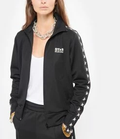 Golden Goose Veste Star Denise Étoiles Noir 9 Golden Goose Veste Star Denise Étoiles Noir -Majestic Filatures shop golde look20210621 19