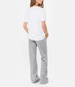 Golden Goose Tee-shirt Étoile Coton Blanc Noir -Majestic Filatures shop golde look20210715 116