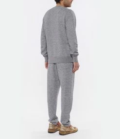 Golden Goose Sweatshirt Homme Archibald Étoile Coton Gris 9 Golden Goose Sweatshirt Homme Archibald Étoile Coton Gris -Majestic Filatures shop golde look20220425 804