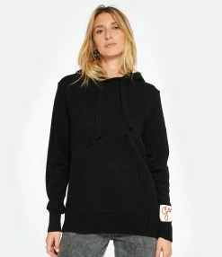 Golden Goose Sweatshirt Hoodie Golden Cachemire Noir 7 Golden Goose Sweatshirt Hoodie Golden Cachemire Noir -Majestic Filatures shop golde look20221129 324