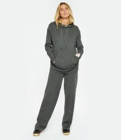 Golden Goose Sweatshirt Hoodie Golden Cachemire Gris -Majestic Filatures shop golde look20221129 351