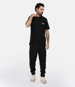 Golden Goose Tee-shirt Big Star Homme Coton Noir Blanc -Majestic Filatures shop golde look20230116 163