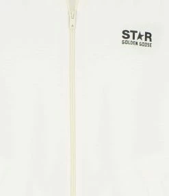 Golden Goose Veste Denise Étoile Écru -Majestic Filatures shop golde33726 pck20210618 3 1