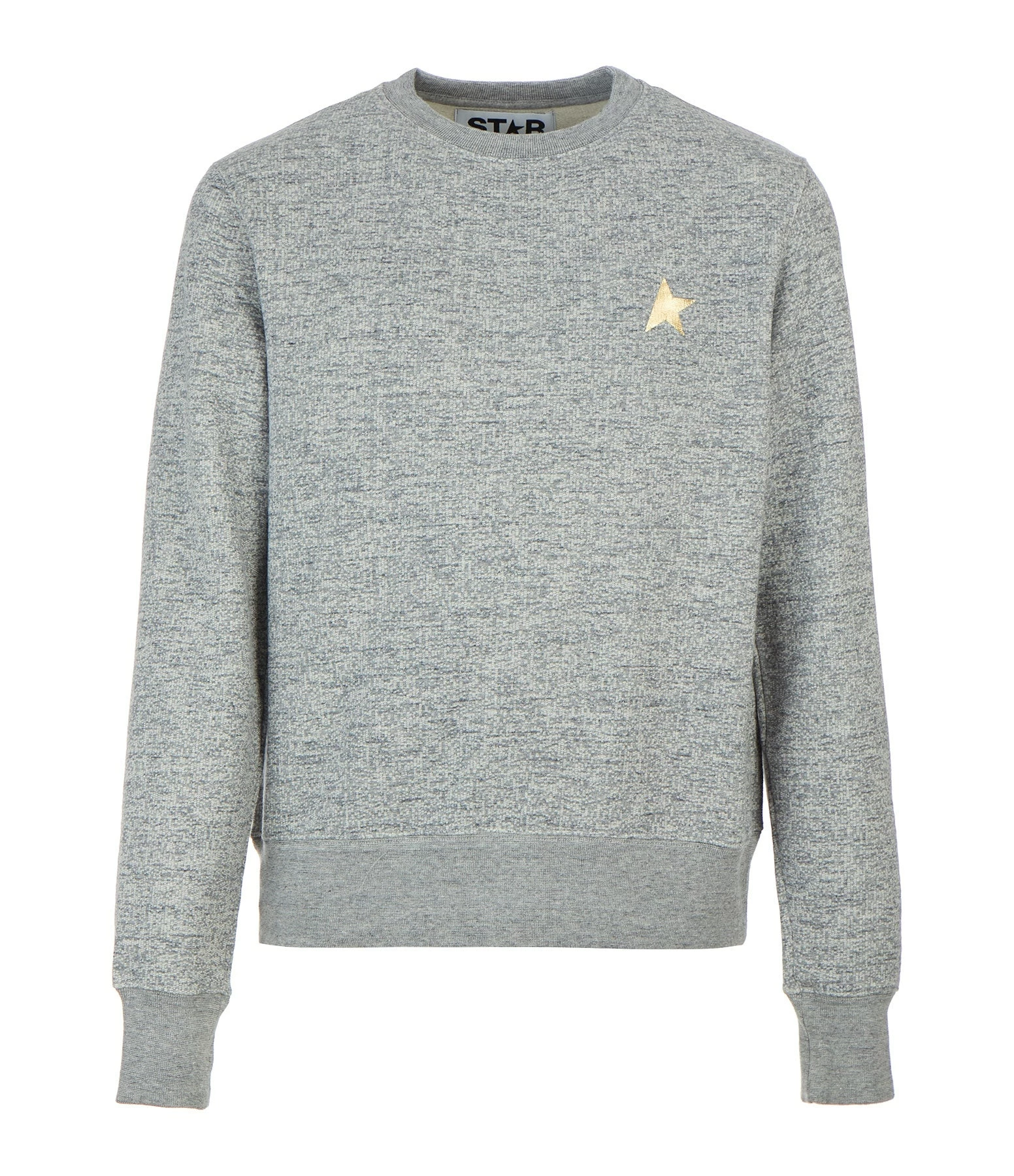 Golden Goose Sweatshirt Homme Archibald Étoile Coton Gris 1 Golden Goose Sweatshirt Homme Archibald Étoile Coton Gris