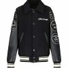 Golden Goose Veste Bomber Golden Homme Laine Noir
