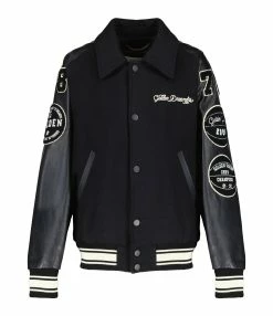 Golden Goose Veste Bomber Golden Homme Laine Noir